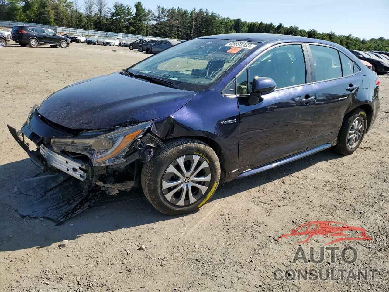 TOYOTA COROLLA 2021 - JTDEAMDE6MJ026389