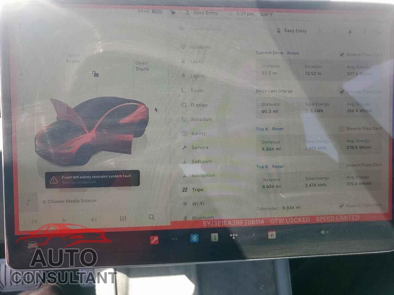 TESLA MODEL 3 2024 - 5YJ3E1EA2RF786114