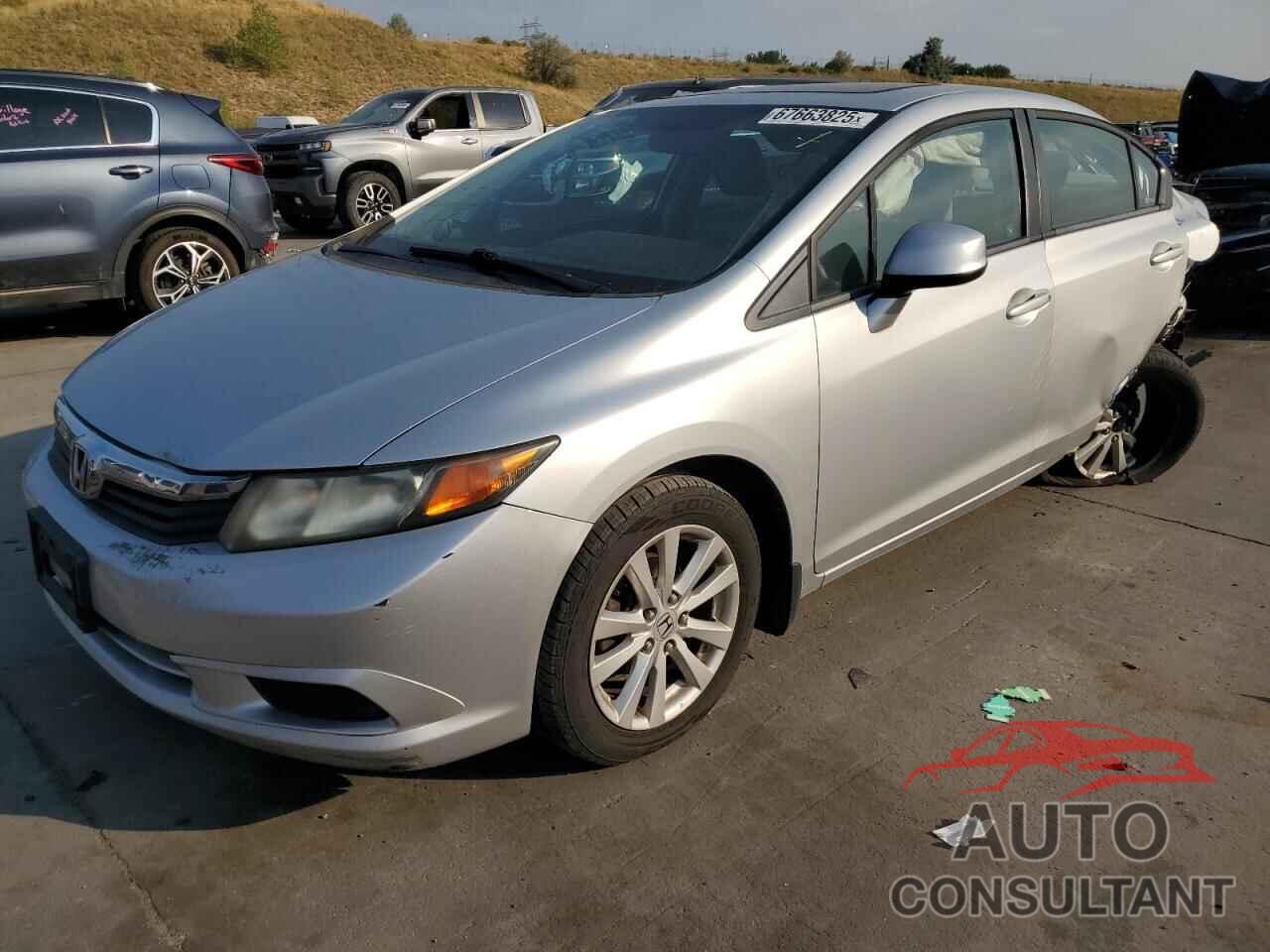 HONDA CIVIC 2012 - 2HGFB2F94CH504476