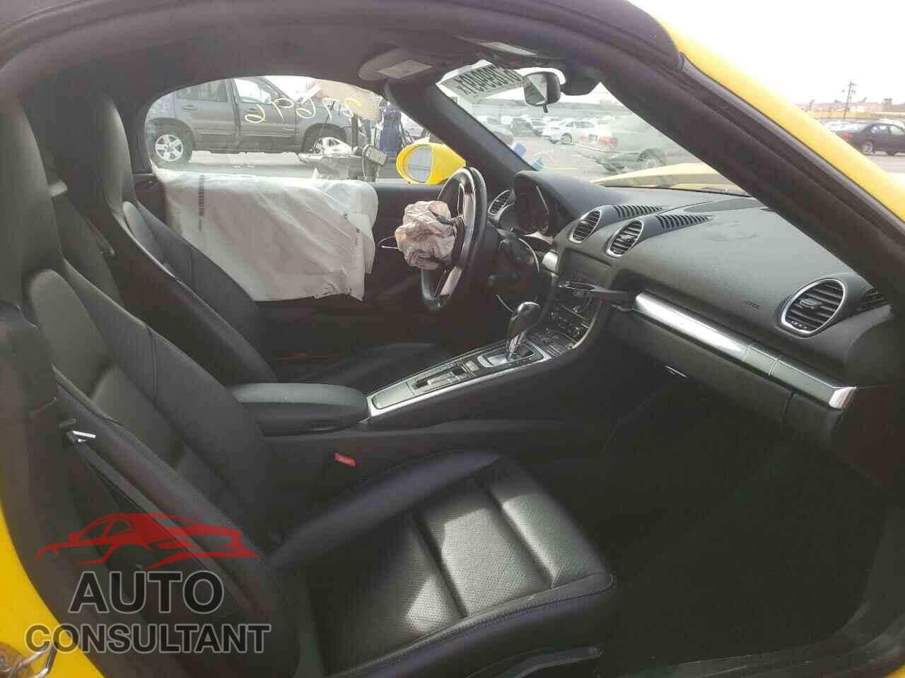 PORSCHE BOXSTER 2017 - WP0CA2A84HS220834