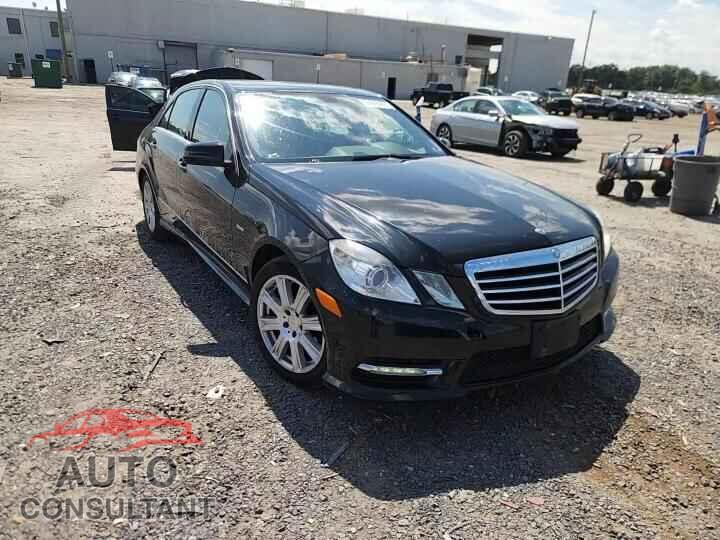 MERCEDES-BENZ E-CLASS 2012 - WDDHF8JB8CA597533