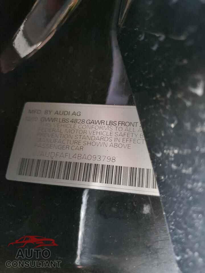AUDI A4 2011 - WAUDFAFL4BA093798