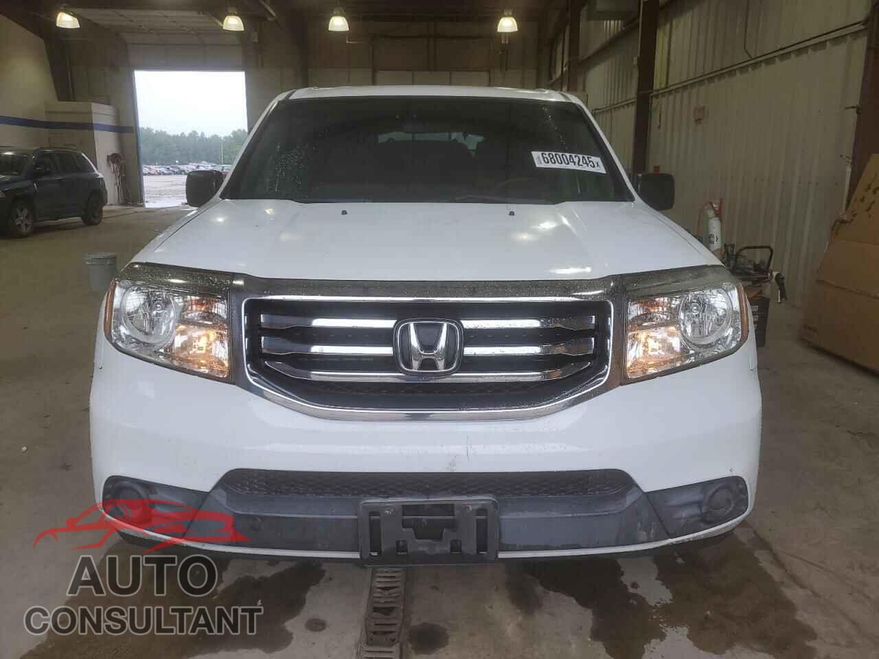 HONDA PILOT 2012 - 5FNYF3H21CB026380