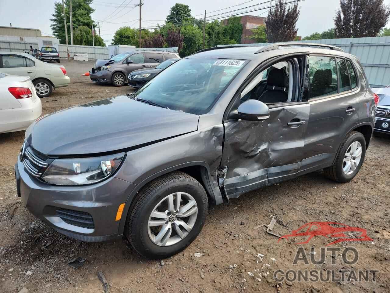 VOLKSWAGEN TIGUAN 2016 - WVGBV7AX2GW550138