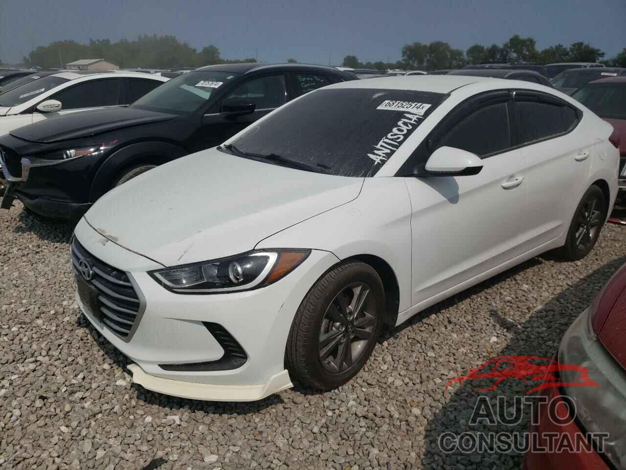 HYUNDAI ELANTRA 2018 - 5NPD84LF4JH340371