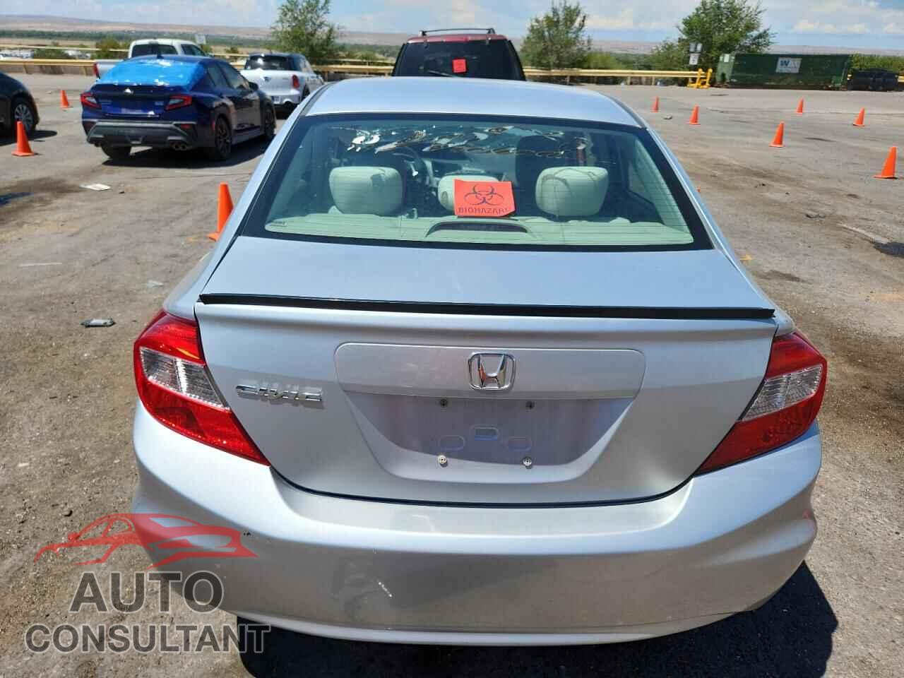 HONDA CIVIC 2012 - 2HGFB2E59CH565742