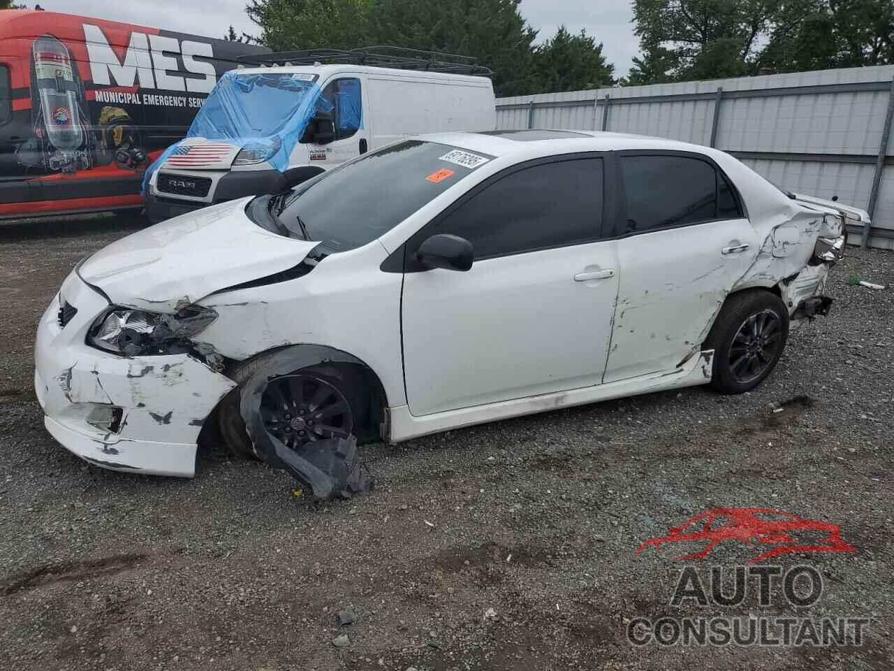 TOYOTA COROLLA 2010 - 2T1BU4EEXAC444955