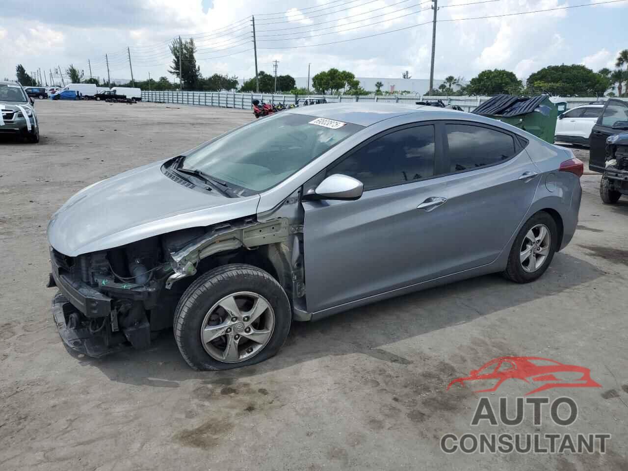 HYUNDAI ELANTRA 2014 - KMHDH4AE0EU210153