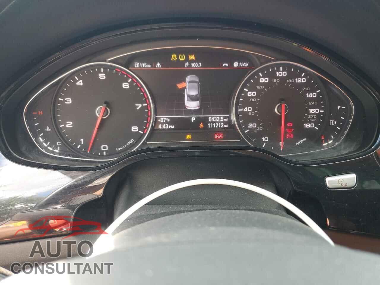 AUDI A8 2013 - WAUR2AFD6DN018820