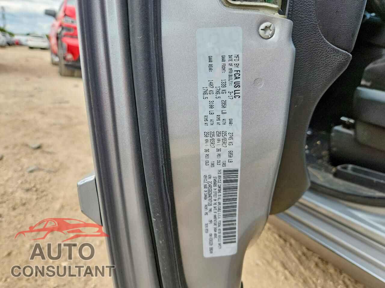 DODGE CARAVAN 2017 - 2C4RDGBG9HR707128