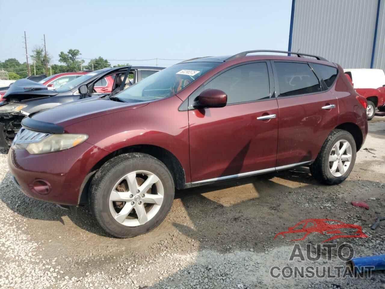 NISSAN MURANO 2009 - JN8AZ18W09W152948
