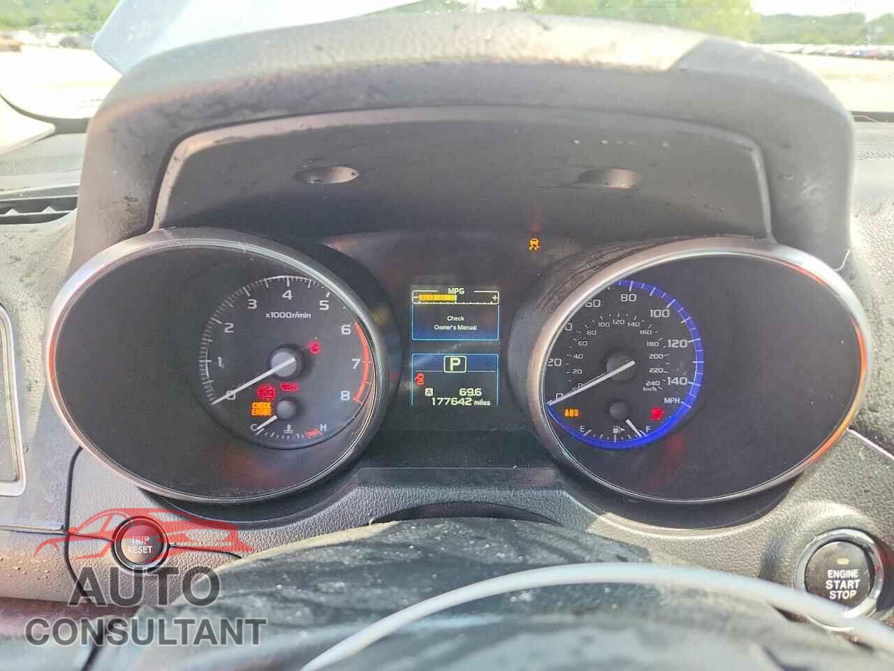 SUBARU OUTBACK 2015 - 4S4BSBLC4F3209796