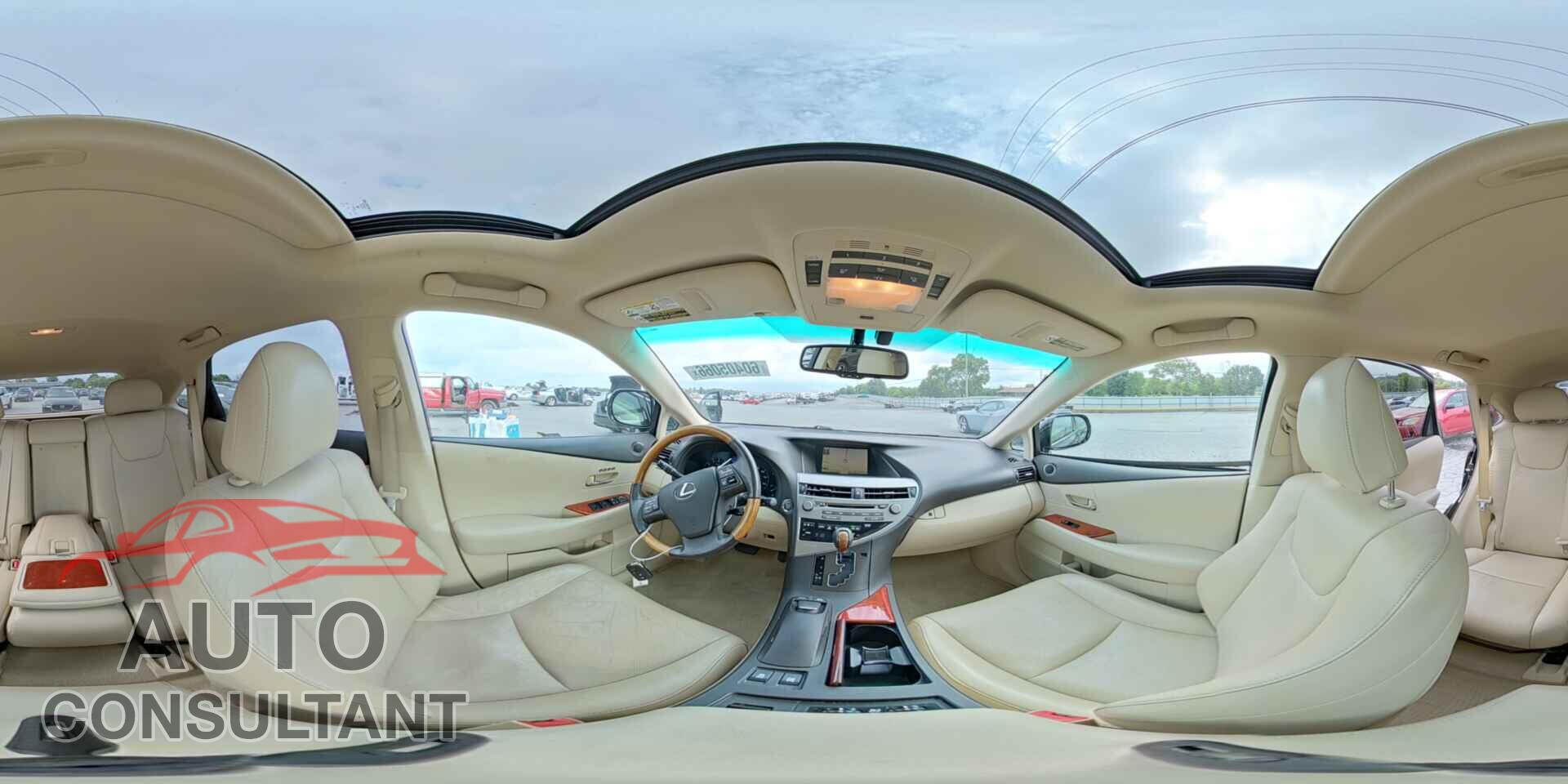 LEXUS RX350 2011 - 2T2BK1BA7BC086457