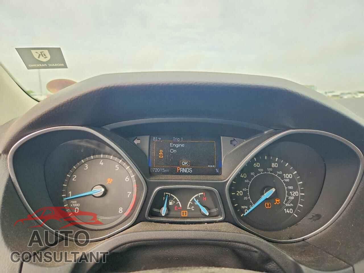 FORD FOCUS 2016 - 1FADP3J21GL296868