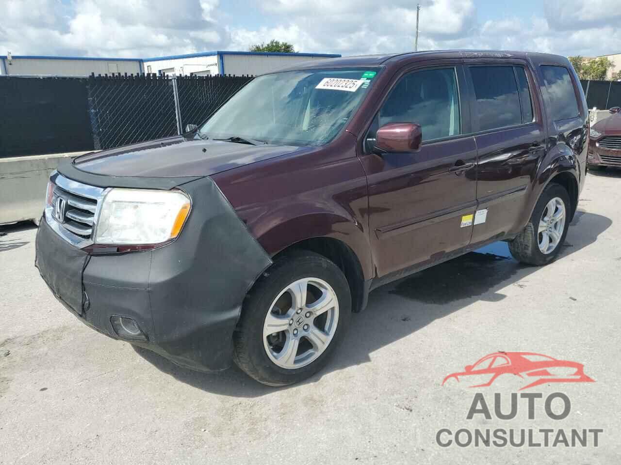 HONDA PILOT 2013 - 5FNYF3H58DB044788
