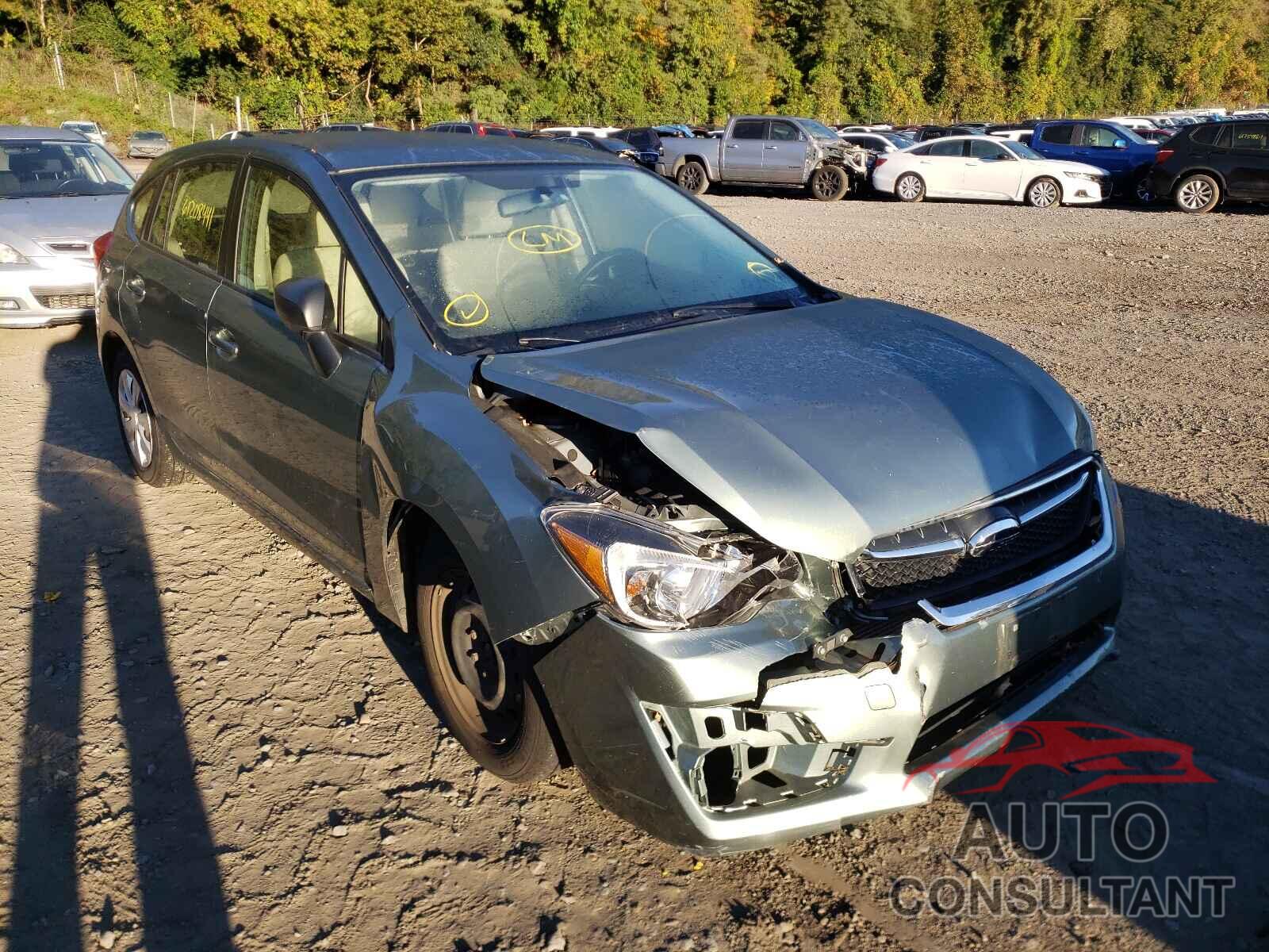 SUBARU IMPREZA 2016 - JF1GPAA67GH208218