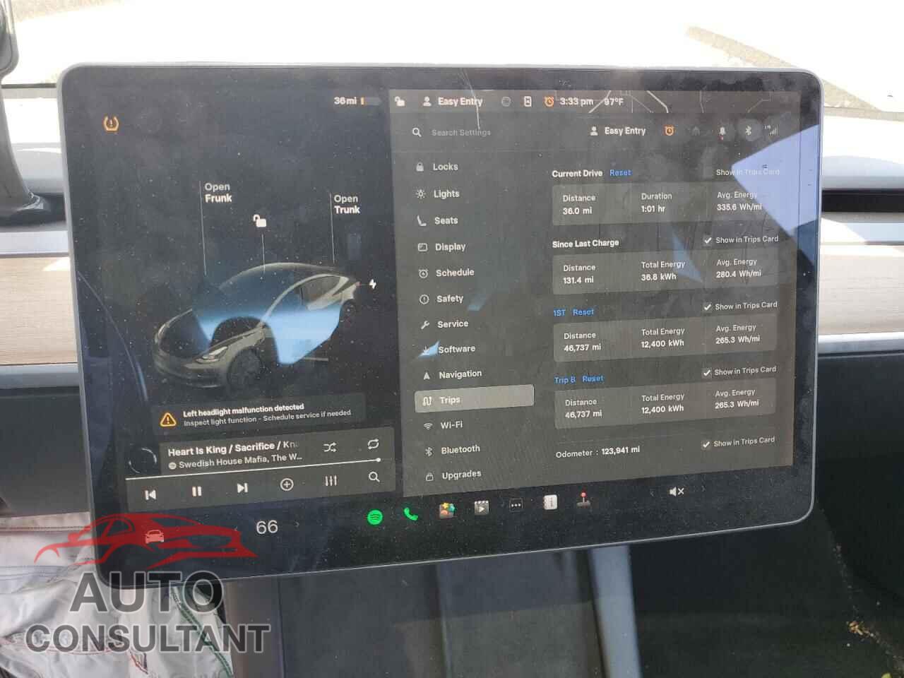 TESLA MODEL 3 2021 - 5YJ3E1EA2MF094623
