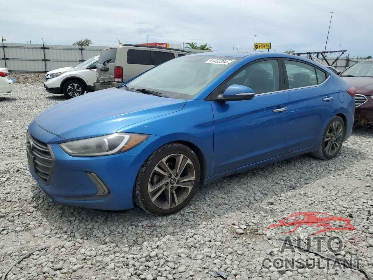 HYUNDAI ELANTRA 2017 - 5NPD84LF7HH128462