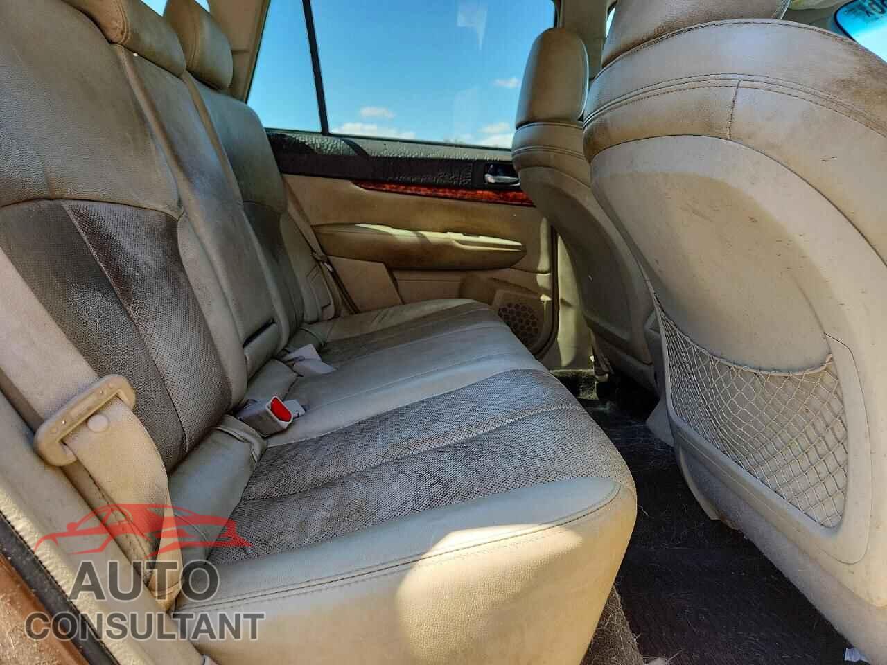 SUBARU OUTBACK 2012 - 4S4BRBLC1C3230323