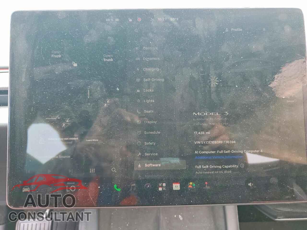 TESLA MODEL 3 2024 - 5YJ3E1EB3RF736394