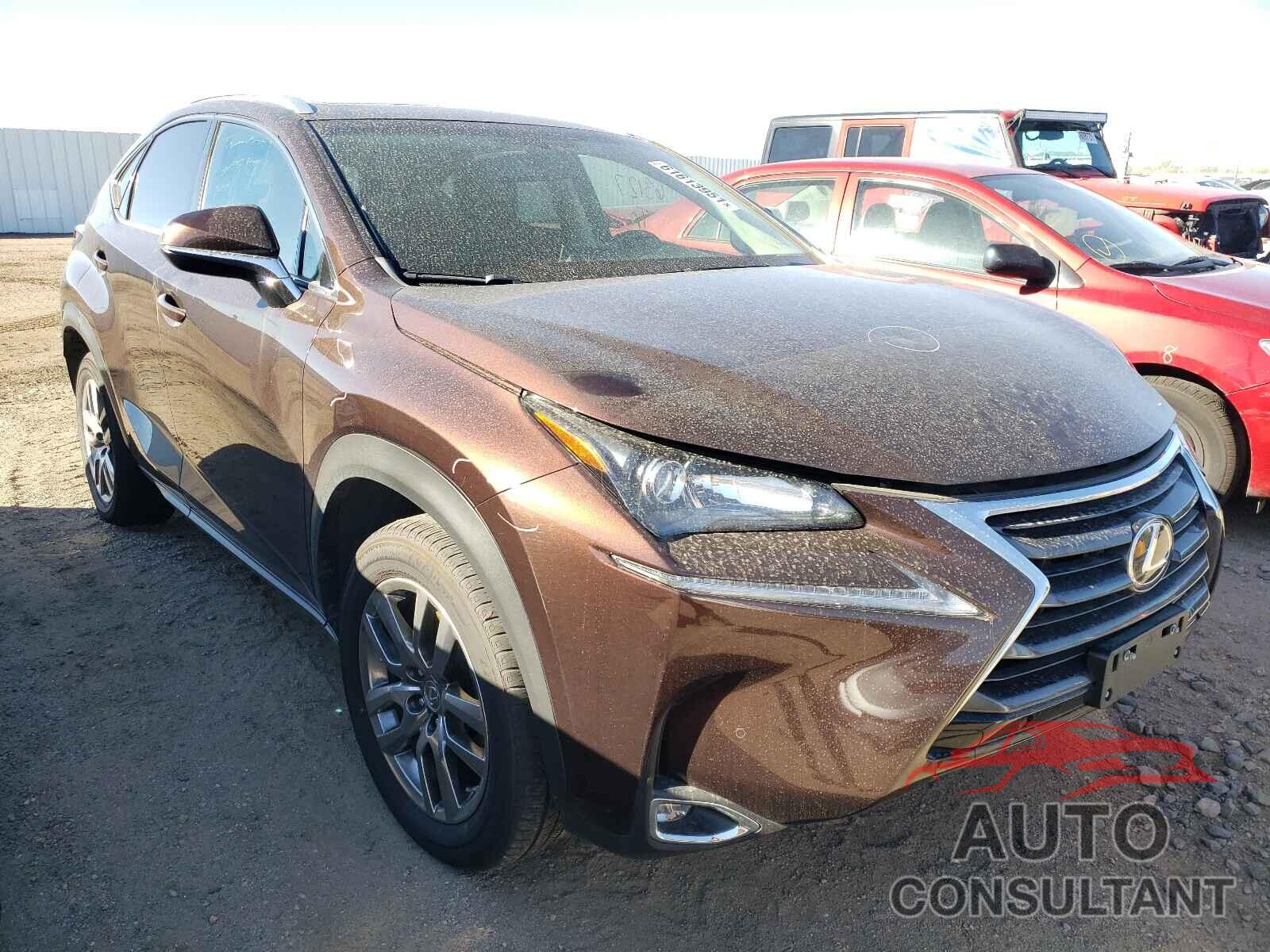 LEXUS NX 2016 - JTJBARBZ0G2083432