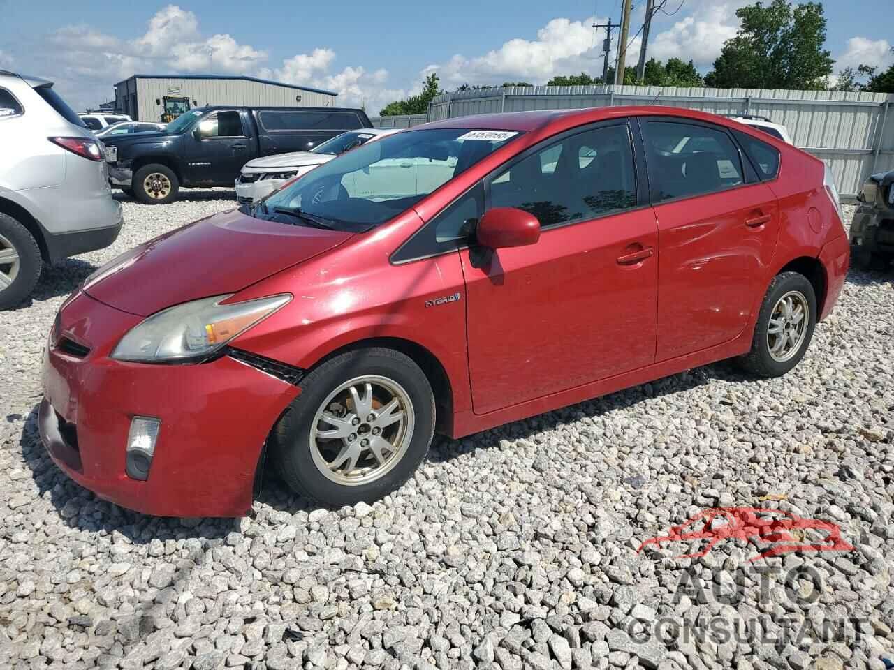 TOYOTA PRIUS 2010 - JTDKN3DU4A0200244