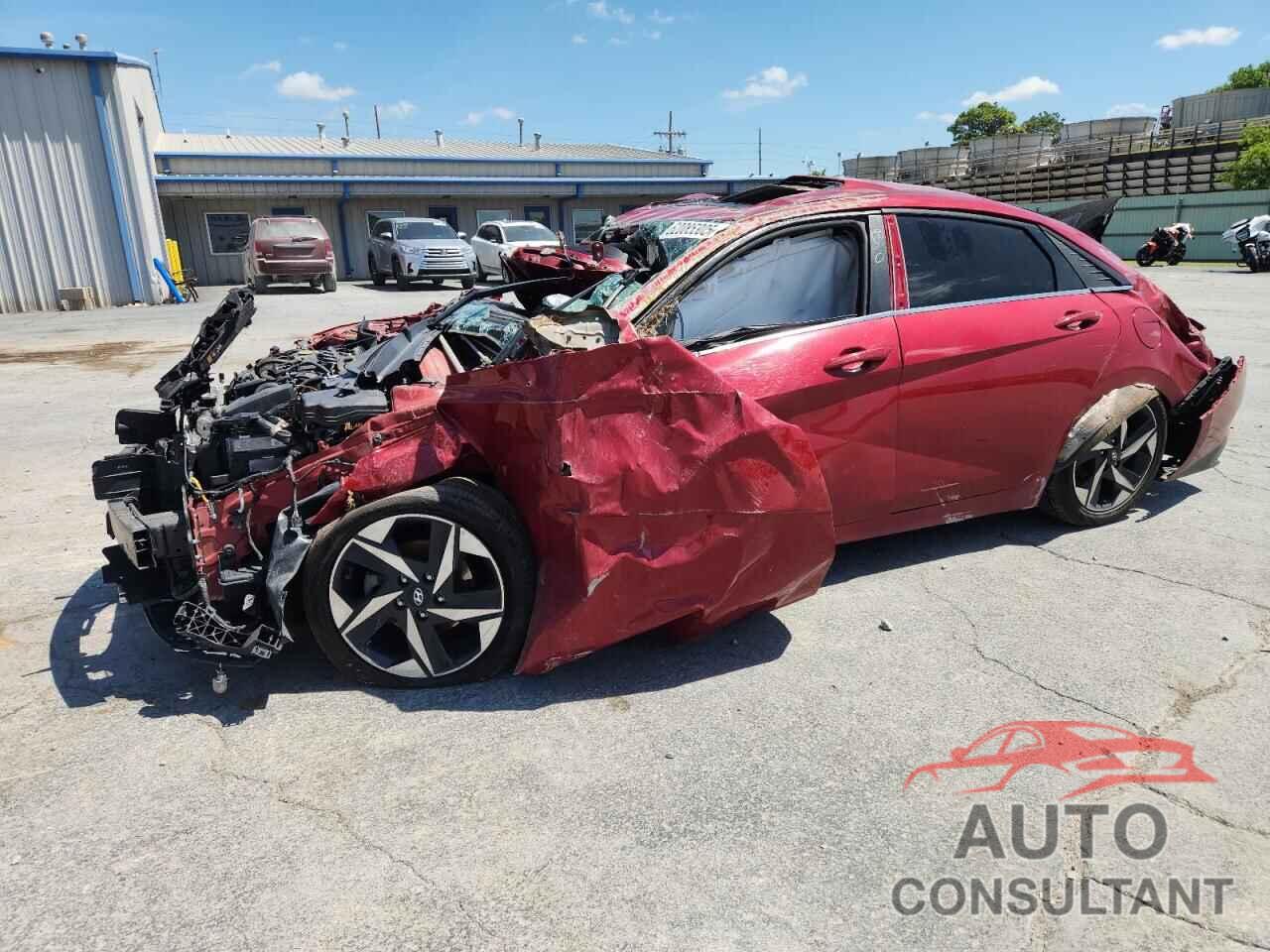 HYUNDAI ELANTRA 2021 - KMHLN4AG7MU132376