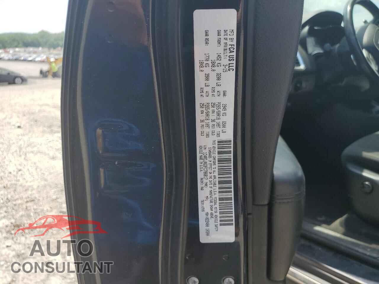 DODGE DURANGO 2015 - 1C4RDJAG3FC786817