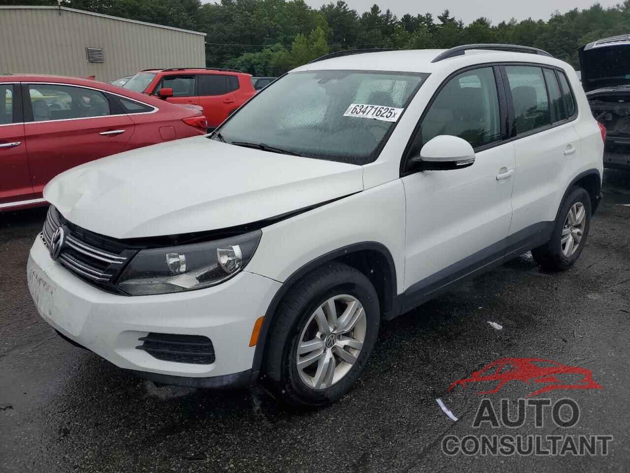 VOLKSWAGEN TIGUAN 2016 - WVGBV7AX7GW587363