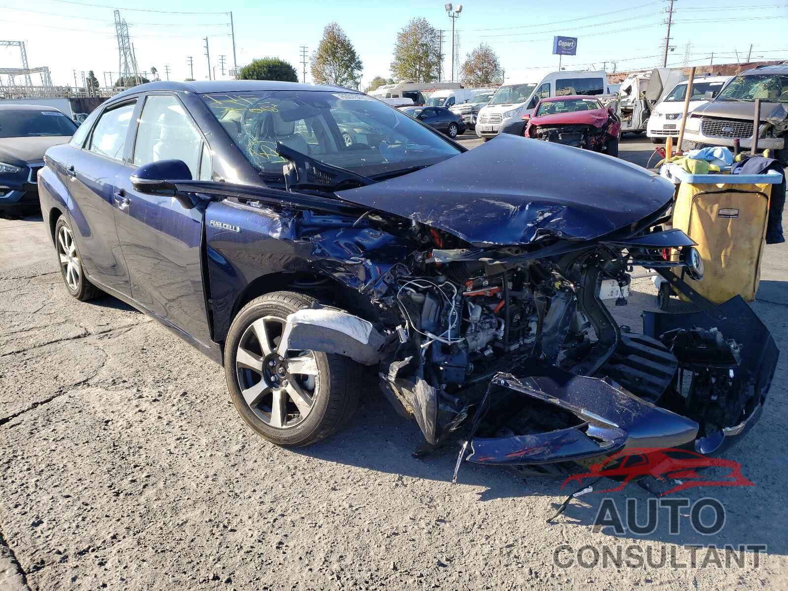 TOYOTA MIRAI 2019 - JTDBVRBD1KA007146