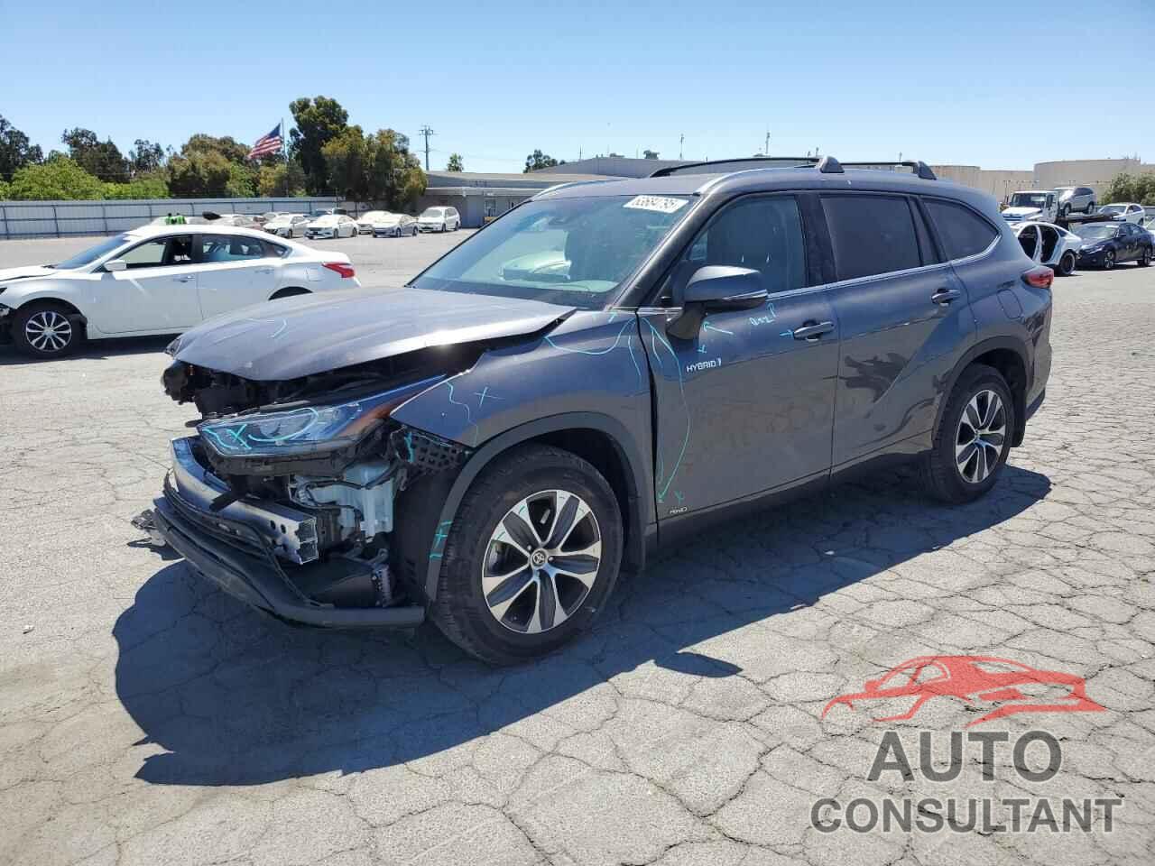 TOYOTA HIGHLANDER 2020 - 5TDHBRCH2LS508507