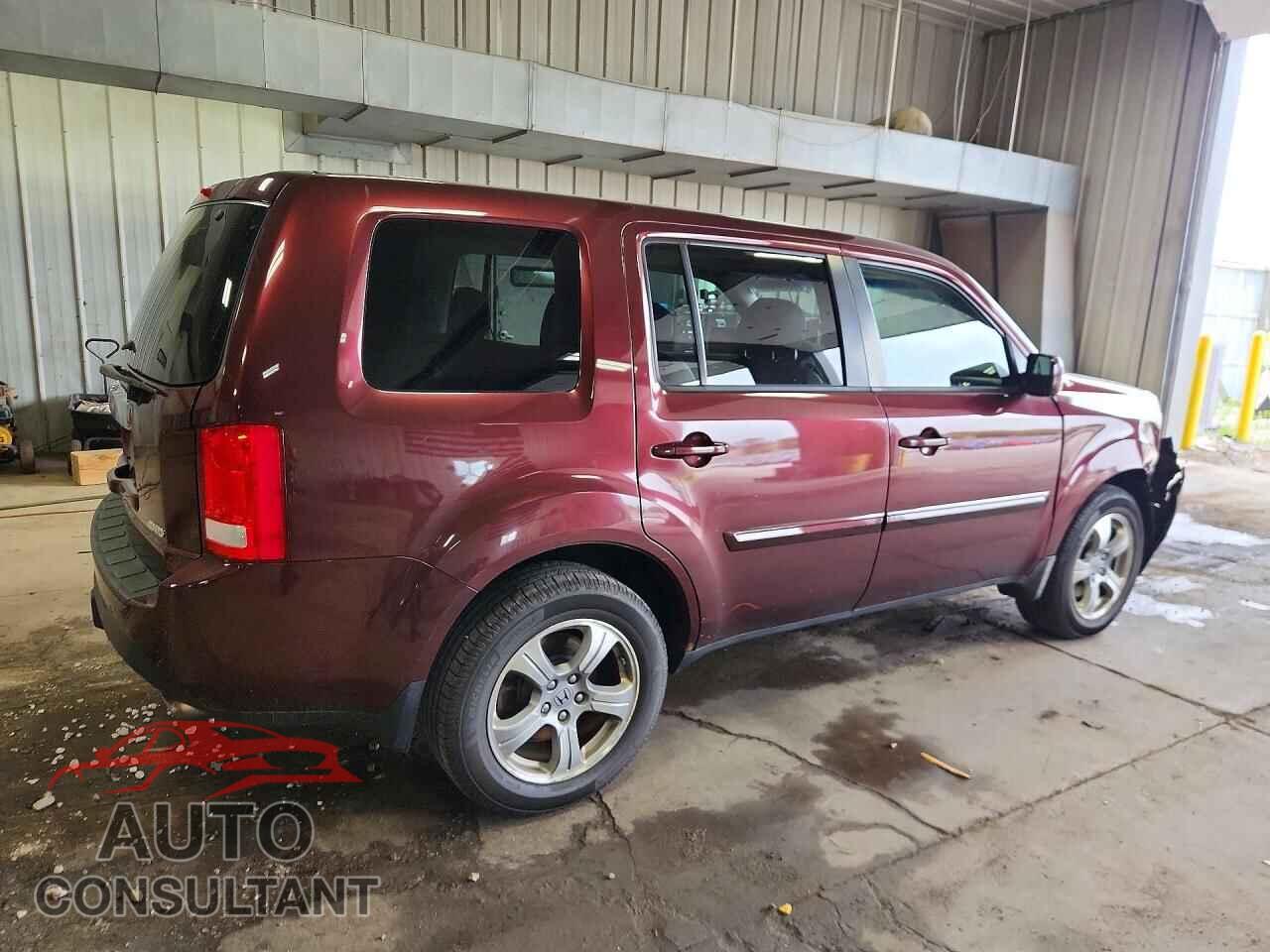 HONDA PILOT 2012 - 5FNYF4H71CB046923