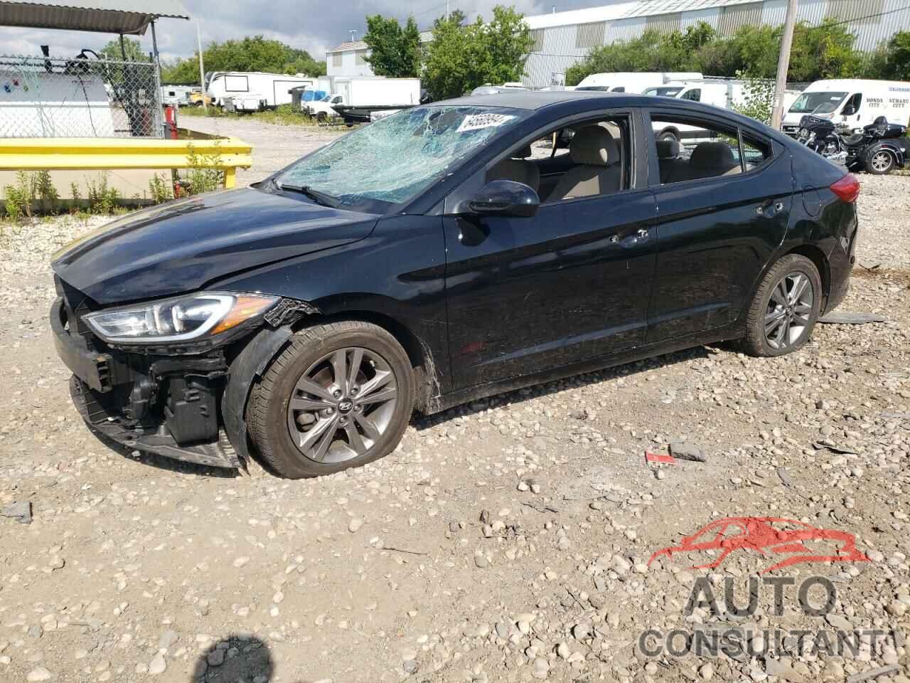 HYUNDAI ELANTRA 2017 - KMHD84LF1HU061469