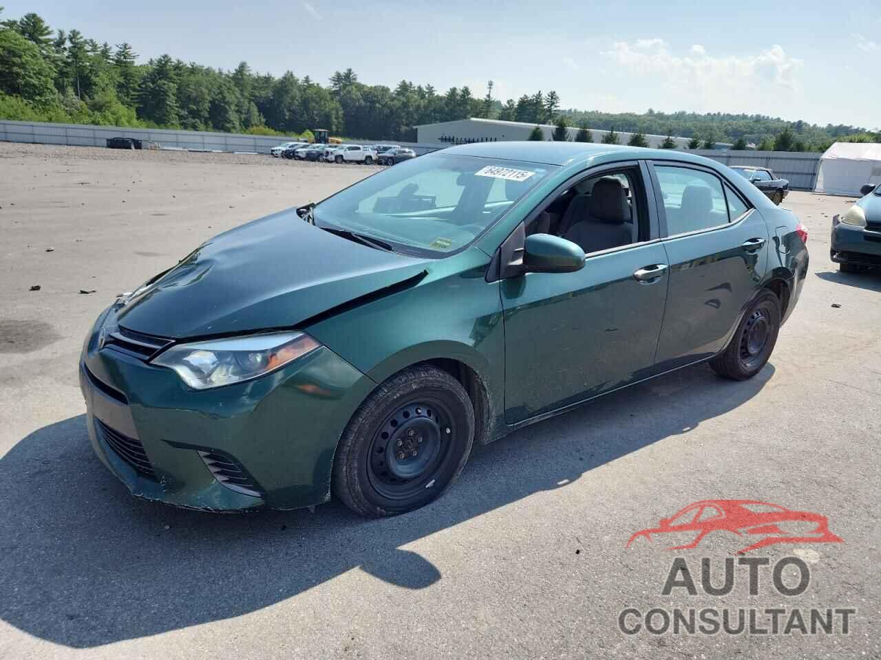 TOYOTA COROLLA 2015 - 2T1BPRHE9FC289273