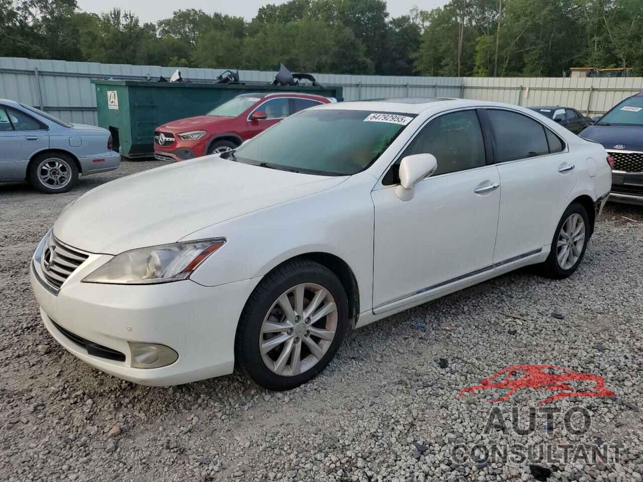 LEXUS ES350 2010 - JTHBK1EG7A2402875