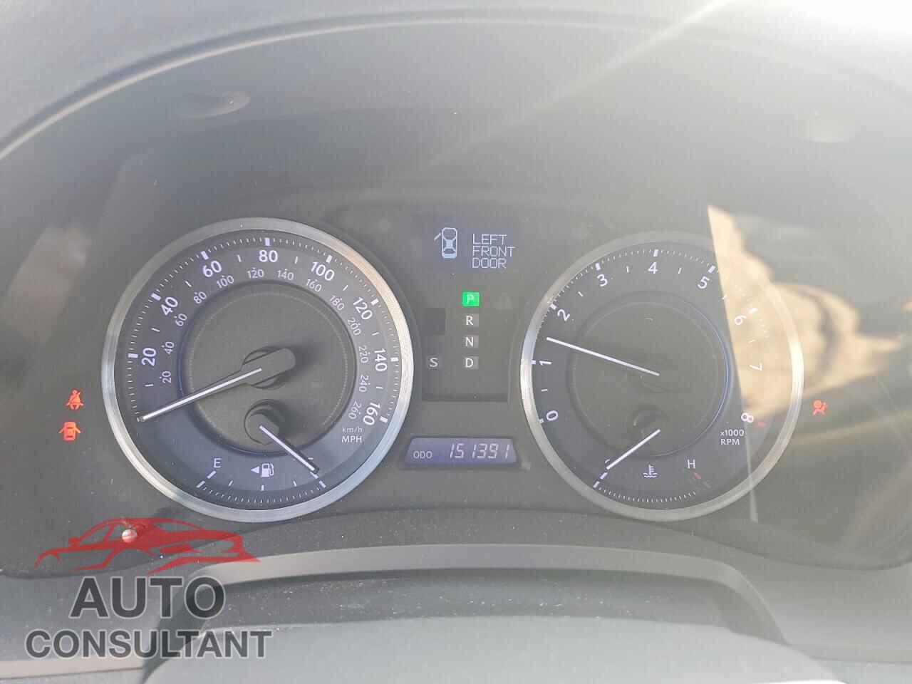 LEXUS IS 2011 - JTHBE5C25B5025386