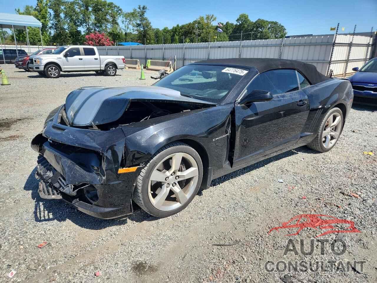 CHEVROLET CAMARO 2012 - 2G1FK3DJ5C9134014