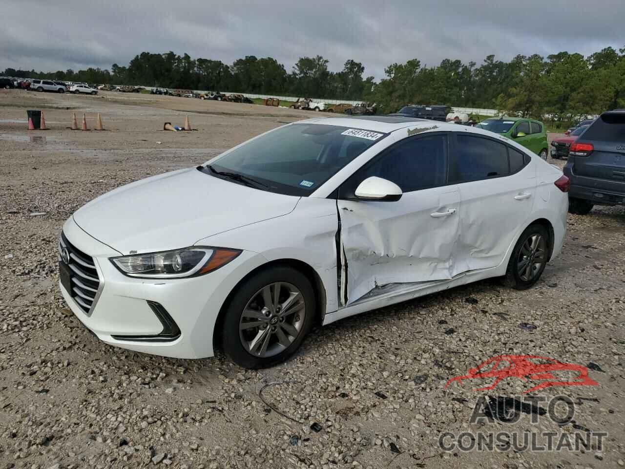 HYUNDAI ELANTRA 2018 - 5NPD84LF3JH378738