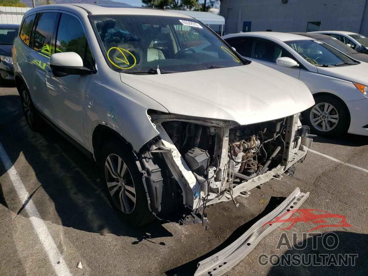 HONDA PILOT 2016 - 5FNYF6H55GB076104