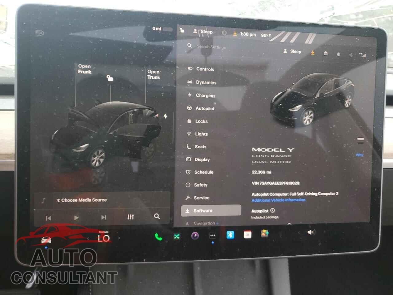 TESLA MODEL Y 2023 - 7SAYGAEE3PF610028
