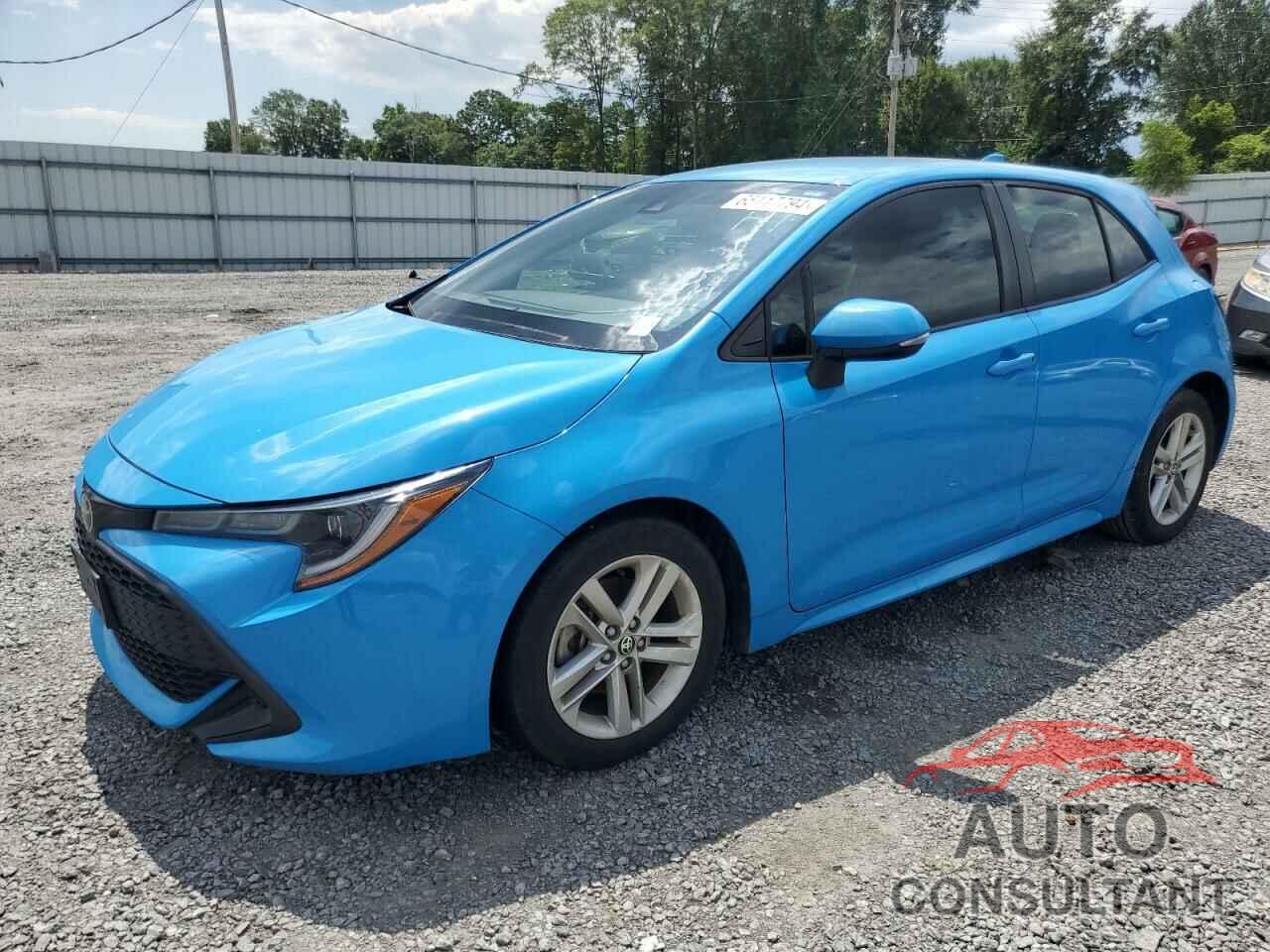 TOYOTA COROLLA 2019 - JTNK4RBE0K3001401
