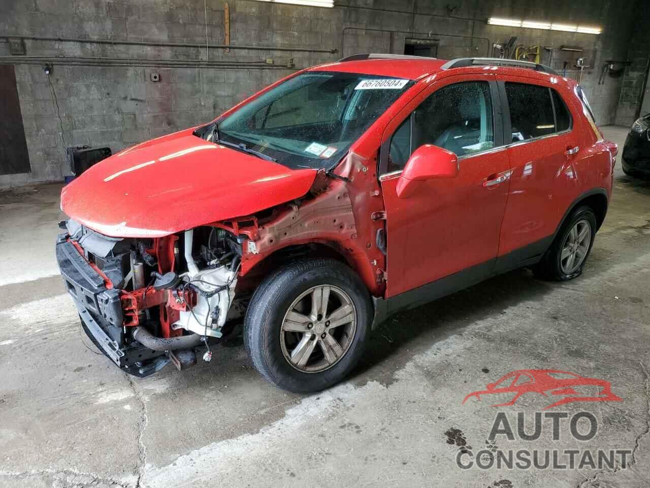 CHEVROLET TRAX 2018 - 3GNCJLSB2JL304792