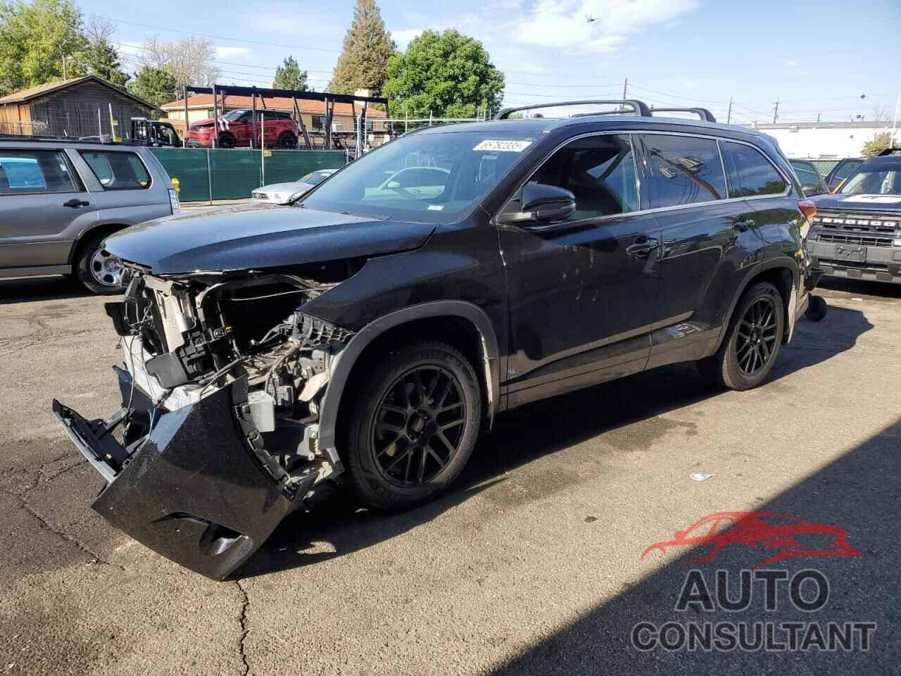 TOYOTA HIGHLANDER 2018 - 5TDDZRFH9JS812422