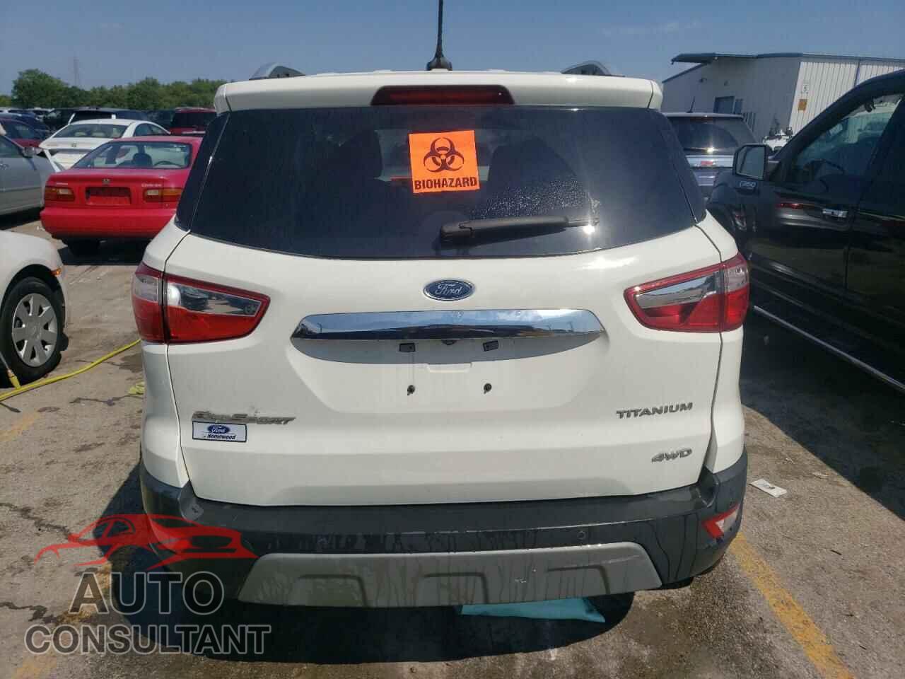 FORD ECOSPORT 2019 - MAJ6S3KL0KC269393