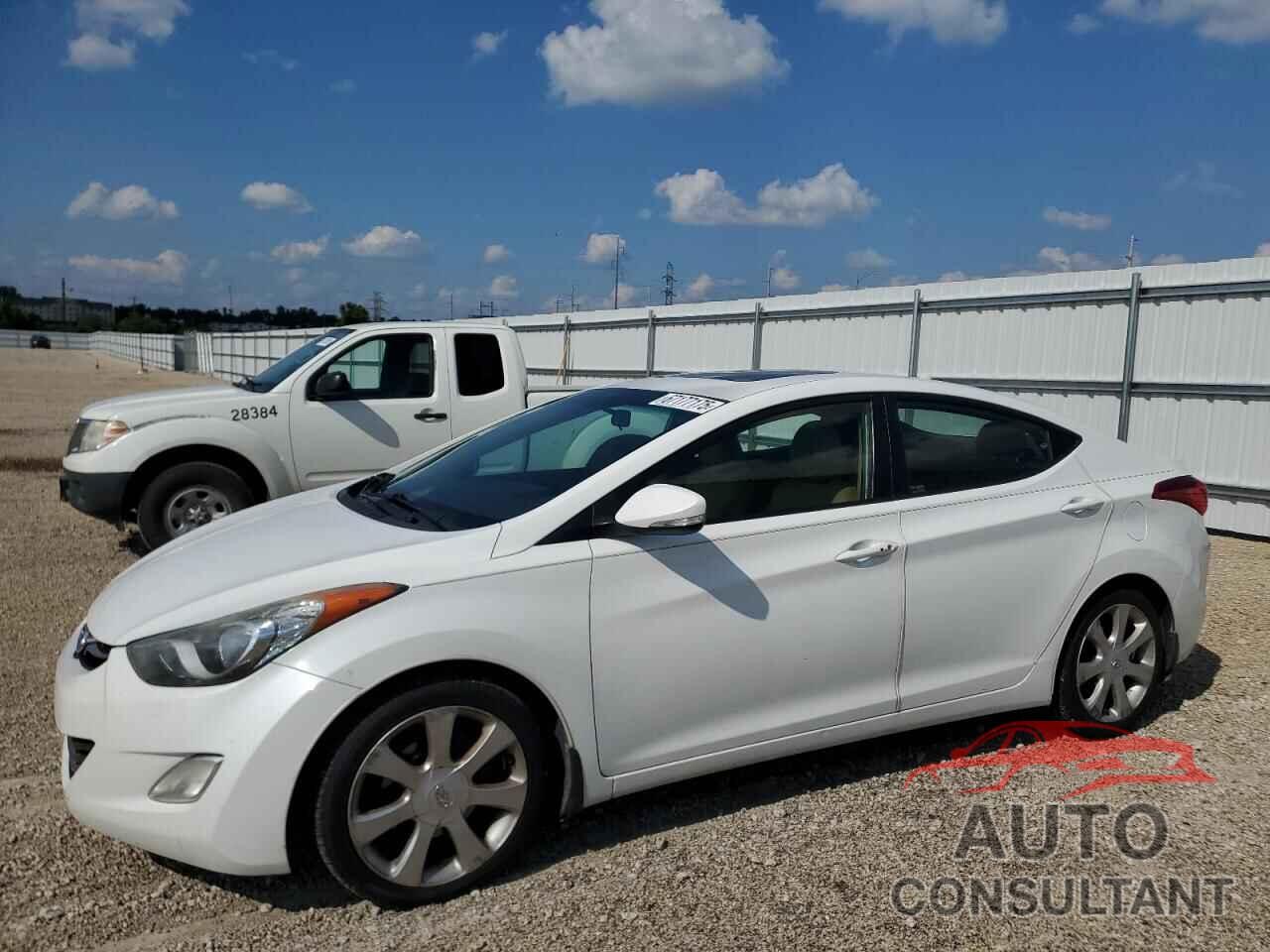 HYUNDAI ELANTRA 2012 - 5NPDH4AE8CH088217