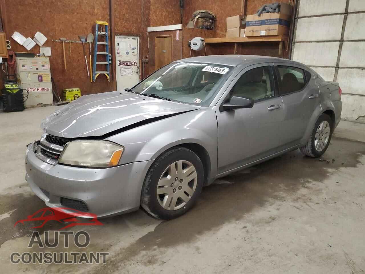 DODGE AVENGER 2013 - 1C3CDZAB8DN532423