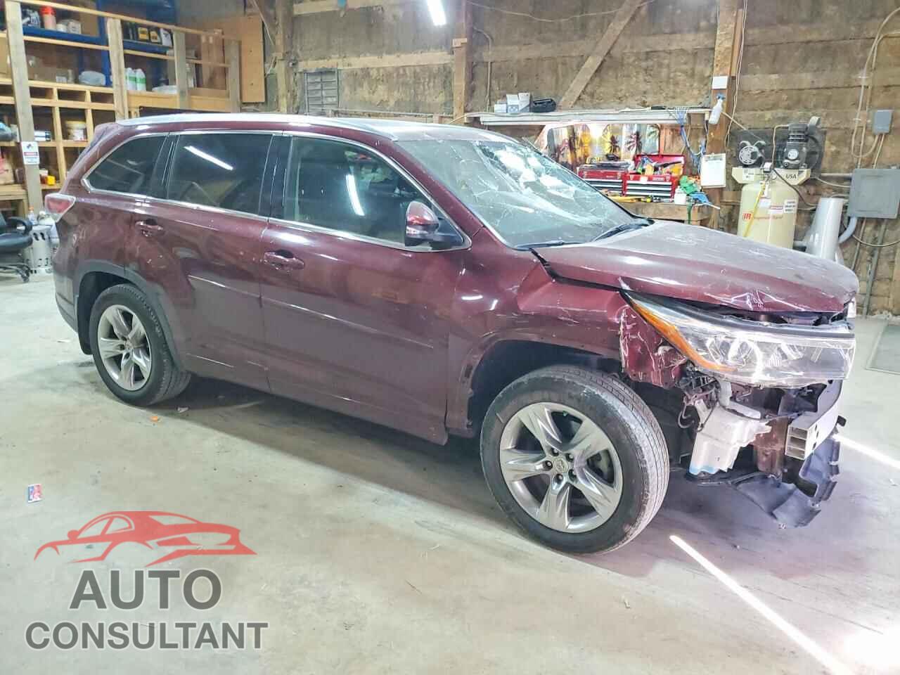 TOYOTA HIGHLANDER 2015 - 5TDDKRFH0FS131903