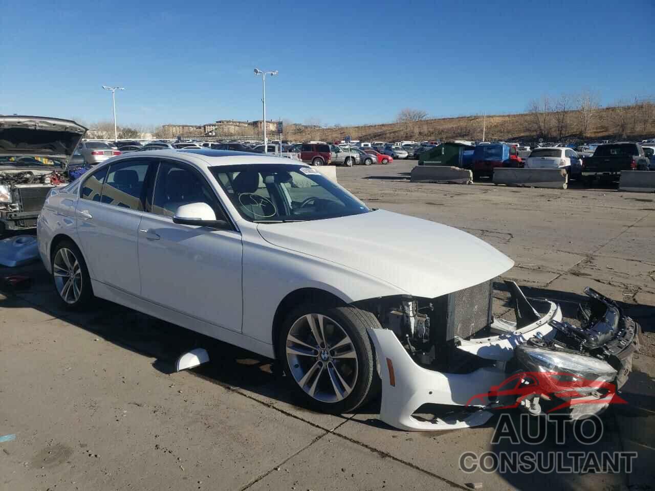 BMW 3 SERIES 2017 - WBA8D9C34HA011250