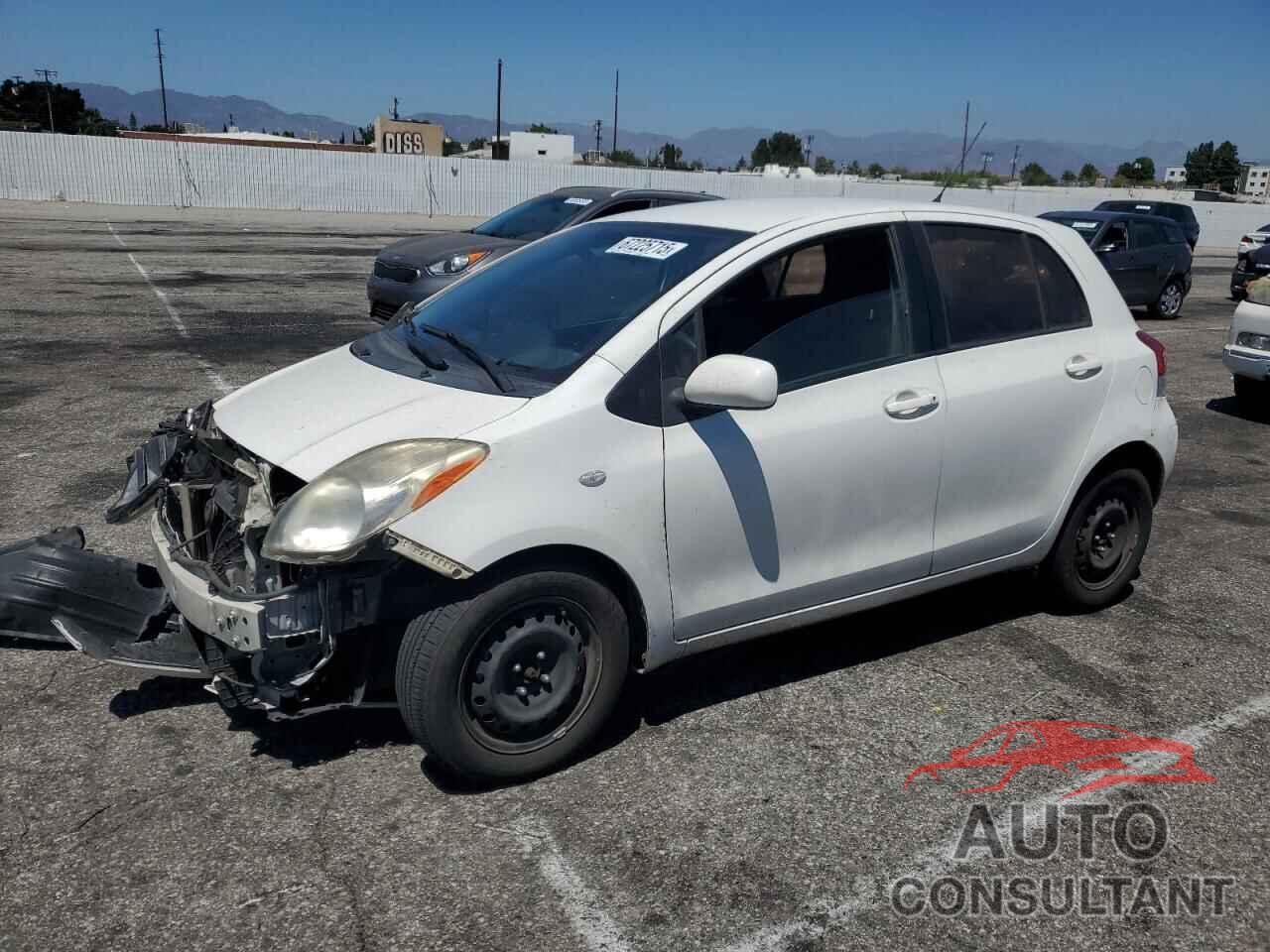 TOYOTA YARIS 2009 - JTDKT903X95276264