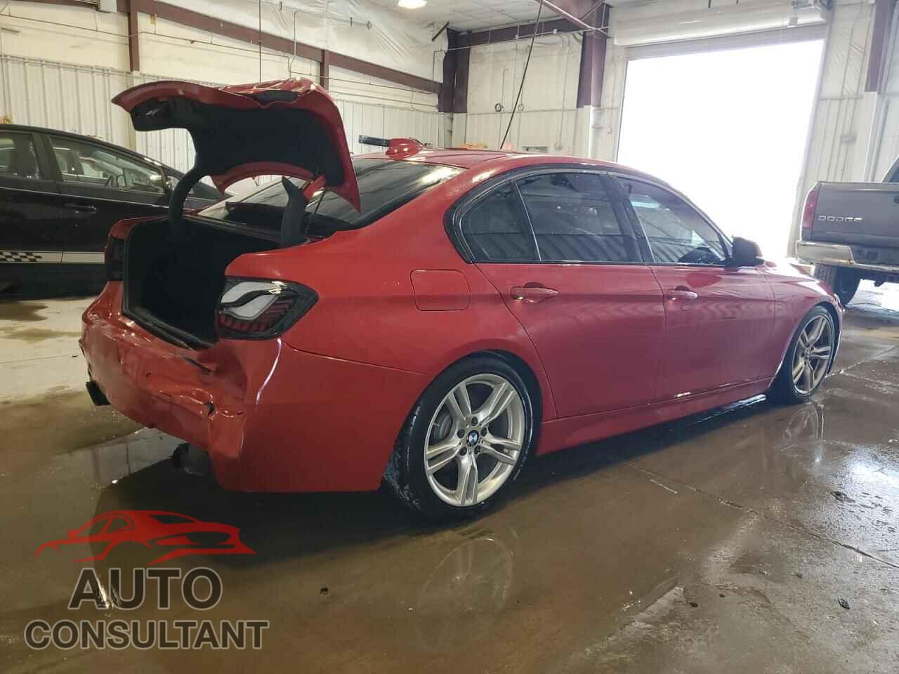 BMW 3 SERIES 2014 - WBA3B9C52EP458623